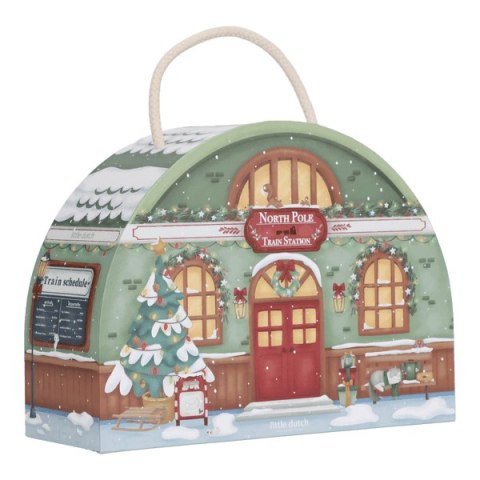Little Dutch Kalendarz adwentowy w walizeczce FSC X-MAS