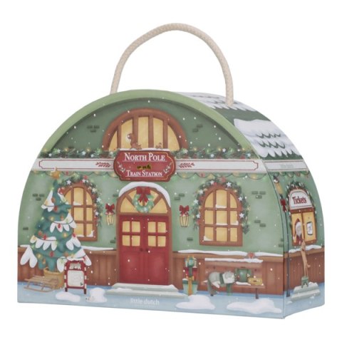 Little Dutch Kalendarz adwentowy w walizeczce FSC X-MAS