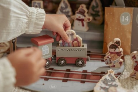 Little Dutch Kalendarz adwentowy w walizeczce FSC X-MAS