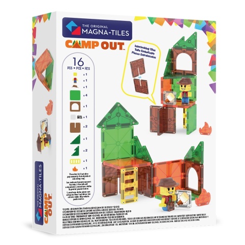 MAGNA-TILES Klocki Magnetyczne Camp Out 16 el