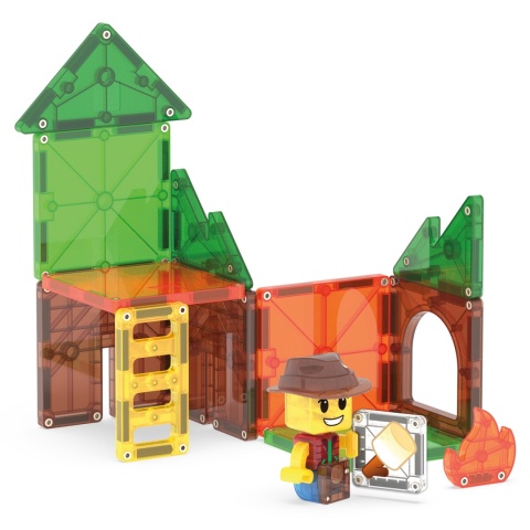 MAGNA-TILES Klocki Magnetyczne Camp Out 16 el