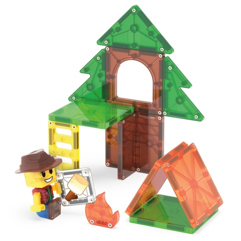 MAGNA-TILES Klocki Magnetyczne Camp Out 16 el