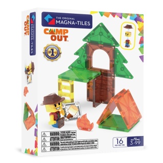 MAGNA-TILES Klocki Magnetyczne Camp Out 16 el