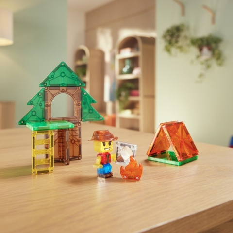MAGNA-TILES Klocki Magnetyczne Camp Out 16 el