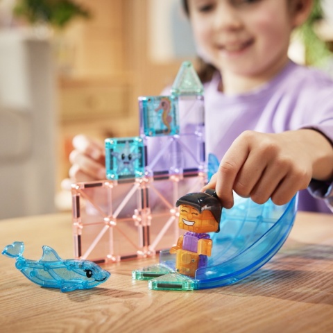 MAGNA-TILES Klocki Magnetyczne Dolphin Bay 13 el