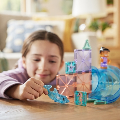 MAGNA-TILES Klocki Magnetyczne Dolphin Bay 13 el