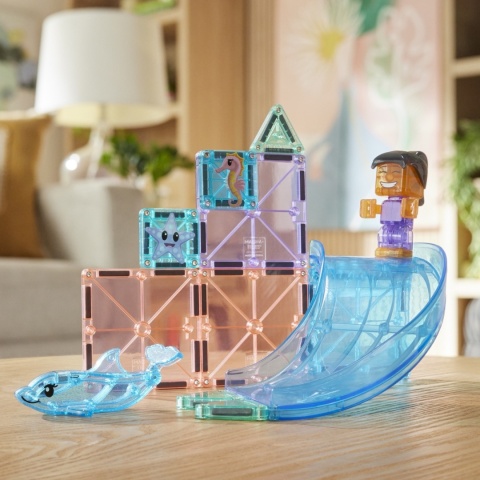 MAGNA-TILES Klocki Magnetyczne Dolphin Bay 13 el