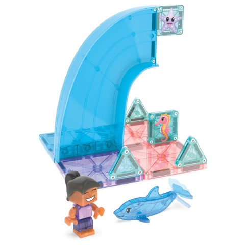 MAGNA-TILES Klocki Magnetyczne Dolphin Bay 13 el