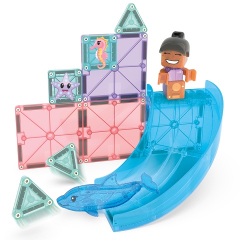 MAGNA-TILES Klocki Magnetyczne Dolphin Bay 13 el