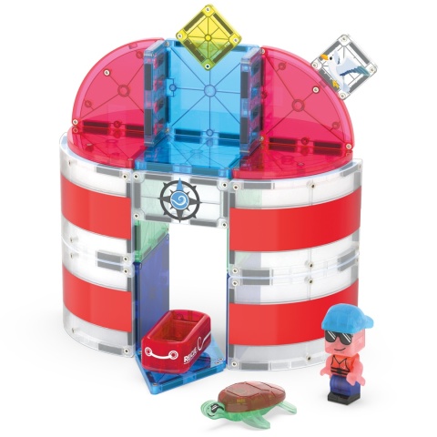 MAGNA-TILES Klocki Magnetyczne Lighthouse Rescue 26 el.