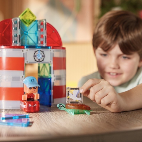 MAGNA-TILES Klocki Magnetyczne Lighthouse Rescue 26 el.