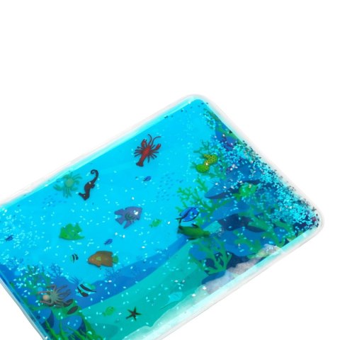 Mata sensoryczna z płynem Ocean Animals 31x22cm