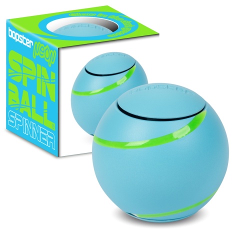 bopster Spin Ball Spinner NEON - niebieski