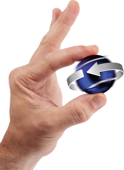 bopster Spin Ball Spinner - Niebieski