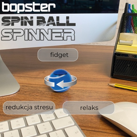 bopster Spin Ball Spinner - Wielokolorowy/Metaliczny