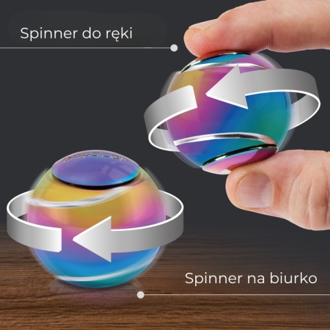 bopster Spin Ball Spinner - Wielokolorowy/Metaliczny