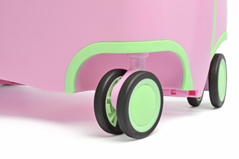Dziecięca walizka podróżna jeździk Trunki Glide 360° - Jednorożec Una