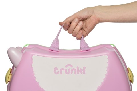 Dziecięca walizka podróżna jeździk Trunki Glide 360° - Jednorożec Una