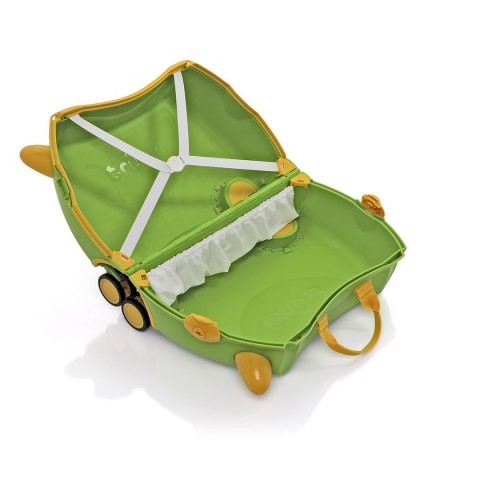 Dziecięca walizka podróżna Trunki Glide 360° z funkcją jeździka - Traktor Tommy