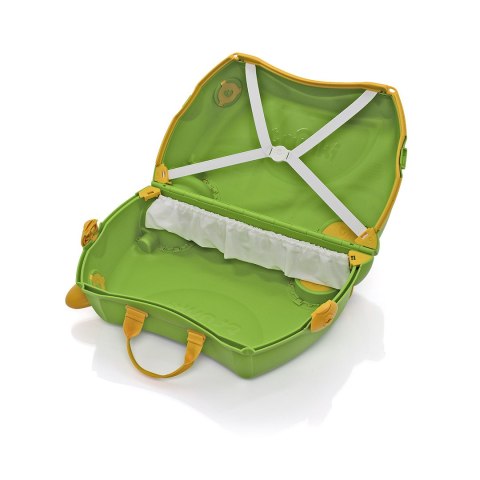 Dziecięca walizka podróżna Trunki Glide 360° z funkcją jeździka - Traktor Tommy