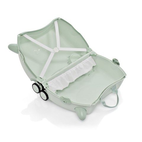 Dziecięca walizka podróżna Trunki Glide 360° z funkcją jeździka - Zielona