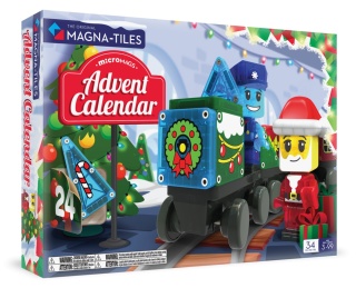 MAGNA-TILES Klocki Magnetyczne Kalendarz Adwentowy 34 el