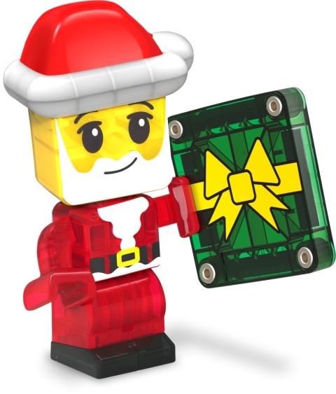 MAGNA-TILES Klocki Magnetyczne Kalendarz Adwentowy 34 el