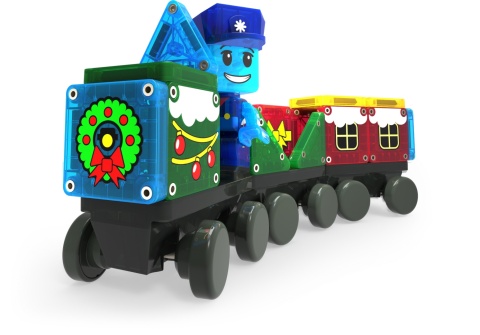 MAGNA-TILES Klocki Magnetyczne Kalendarz Adwentowy 34 el