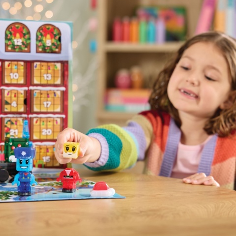 MAGNA-TILES Klocki Magnetyczne Kalendarz Adwentowy 34 el