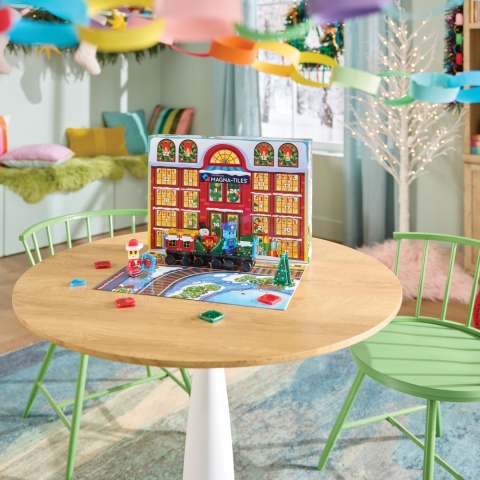 MAGNA-TILES Klocki Magnetyczne Kalendarz Adwentowy 34 el