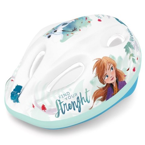 KASK NA ROWER RĘKAWICZKI OCHRANIACZE FROZEN 2 ELSA