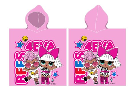 LOL SURPRISE PONCHO RĘCZNIK Z KAPTUREM 55x110