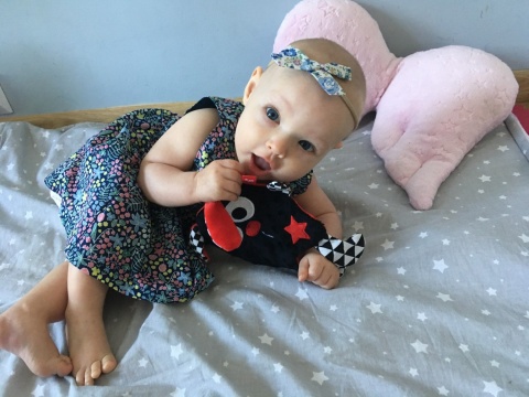 HENCZ SZELEŚCIK KONTRASTOWY SENSORYCZNY MASKOTKA