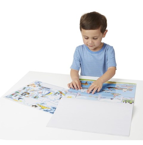 Naklejki Wielokrotnego Użytku Pojazdy Auta Melissa