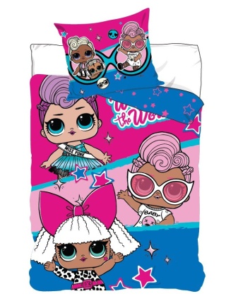 POŚCIEL DZIECIĘCA LOL L.O.L. SURPRISE 160X200