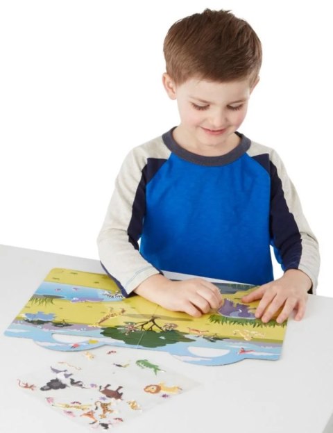 NAKLEJKI WIELORAZOWE WYPUKŁE SAFARII MELISSA