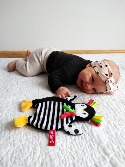 HENCZ SZELEŚCIK KONTRASTOWY SENSORYCZNY MASKOTKA