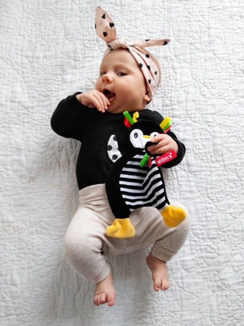 HENCZ SZELEŚCIK KONTRASTOWY SENSORYCZNY MASKOTKA