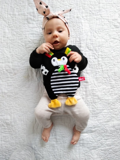 HENCZ SZELEŚCIK KONTRASTOWY SENSORYCZNY MASKOTKA