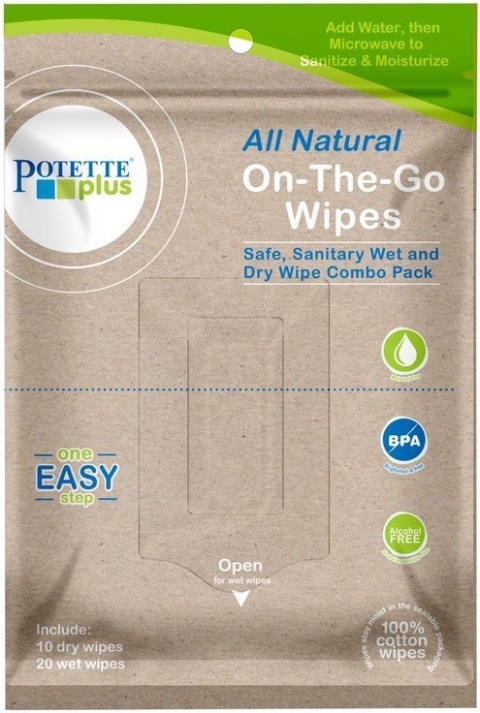 POTETTE PLUS CHUSTECZKI NAWILŻANE DIY