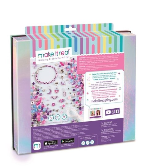 Make it Real Zestaw do tworzenia bransoletek Crystal Dreams z kryształkami Swarovskiego