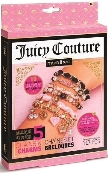 Make it Real Zestaw do tworzenia bransoletek Juicy Mini Chains & Charms