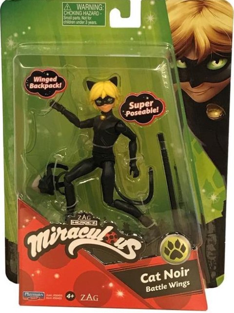Miraculous: Biedronka i Czarny Kot: Figurka Czarny Kot Miraculous: Biedronka i Czarny Kot: Figurka Czarny Kot