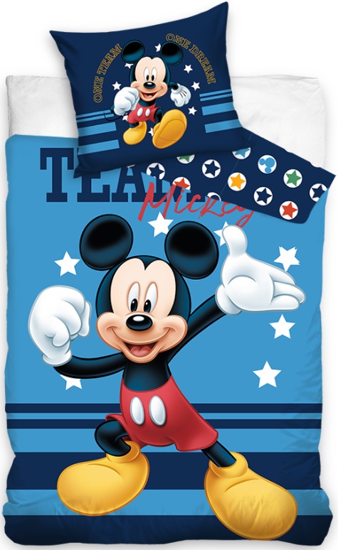 POŚCIEL DZIECIĘCA MYSZKA MICKEY MIKI 160X200