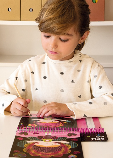 Wydrapywanka Apli Kids - Wróżki