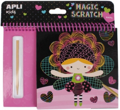 Wydrapywanka Apli Kids - Wróżki